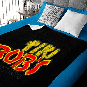 Discover Tiki Bobs Ringer Baby Blankets