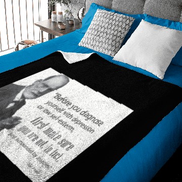 Discover Freud: "Before diagnosing depression, make sure Baby Blankets