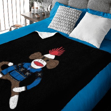 Discover Women's Sock monkey Baby Blankets