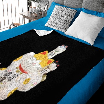 Discover Lucky Cat Baby Blankets