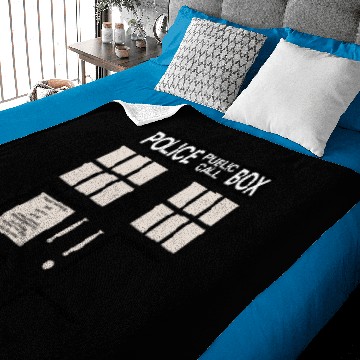 Discover Tardis Baby Blankets