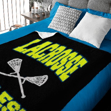 Discover Lacrosse Rules Baby Blankets