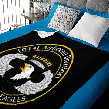 Discover 101st Airborne Screaming Eagles Baby Blankets