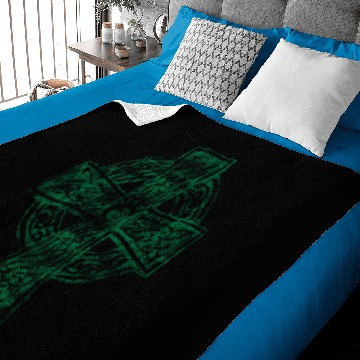 Discover Classic Vintage Style Celtic Cross Crucifix Baby Blankets