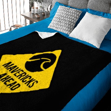 Discover Mavericks Ahead Baby Blankets