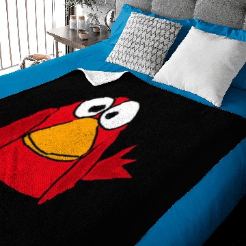 Discover Funky Sad Cardinal Bird Baby Blankets
