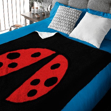 Discover ladybug wings Baby Blankets