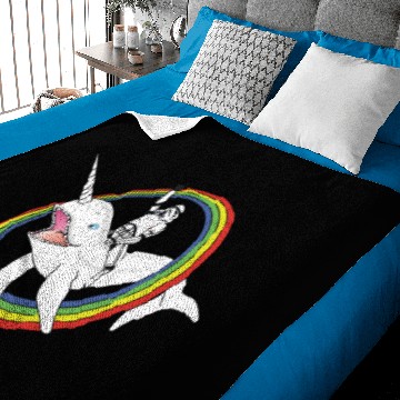 Discover Narwhal Rainbow Stormtrooper Baby Blankets