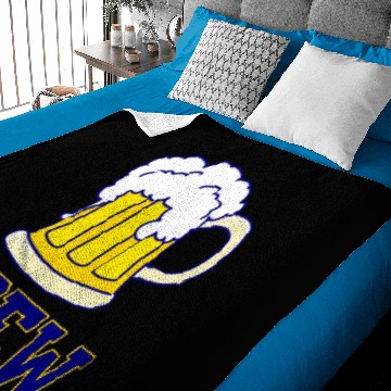 Discover Milwaukee Brew Crew Beer Baseball Hawaiians Baby Blankets