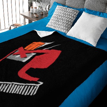 Discover SKYF-01-039-dredd Helm no face Baby Blankets