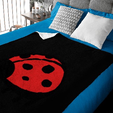 Discover Red Ladybug Baby Blankets