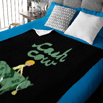 Discover cash cow Baby Blankets