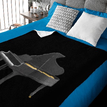 Discover Grand Piano Baby Blankets