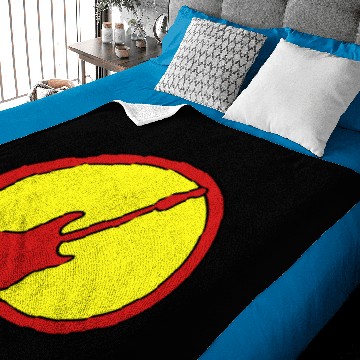Discover Super, Hero, Heroine, Guitar Hero Baby Blankets