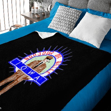 Discover Bonjour ma belle Iowa, by Francisco Evans ™ Baby Blankets