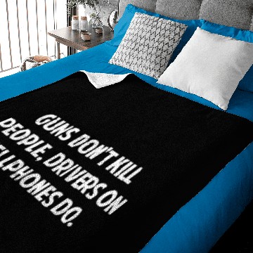 Discover Guns Don't Kill People Baby Blankets