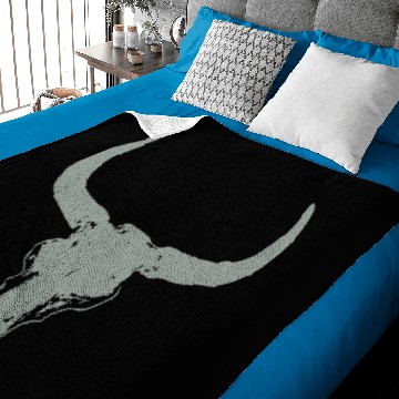 Discover Buffalo Skull Baby Blankets