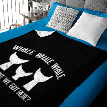 Discover Whale Whale Whale Baby Blankets