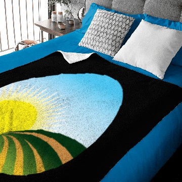 Discover Sunrise Icon Baby Blankets