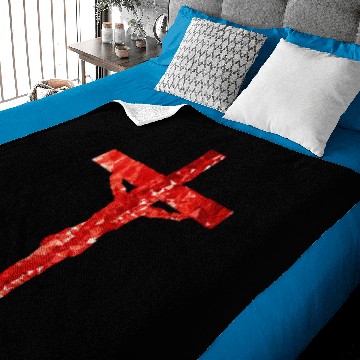 Discover Ruby Crucifix Baby Blankets