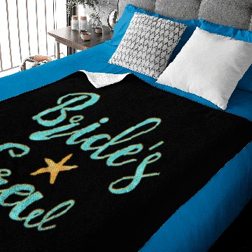 Discover Starfish Bride's Crew Baby Blankets