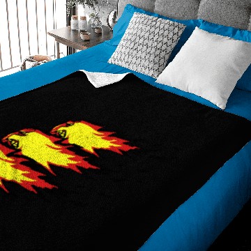Discover Fire flame fireball formation agro Baby Blankets