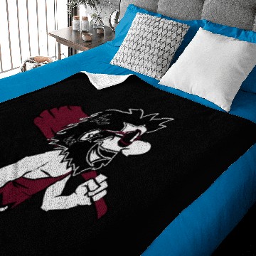 Discover Caveman funny comic sunglasses Baby Blankets