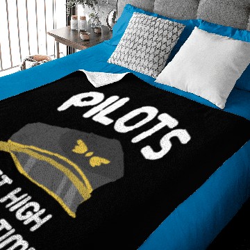 Discover Pilots Get High Baby Blankets