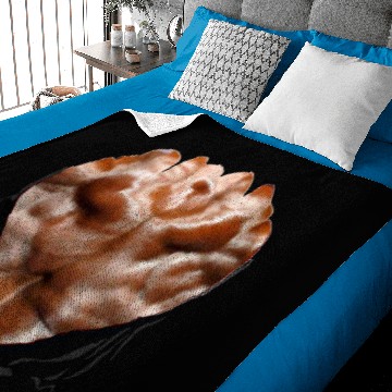 Discover Back Muscles-Ripped Baby Blankets