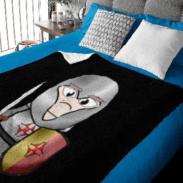 Discover Chibi Knight Baby Blankets