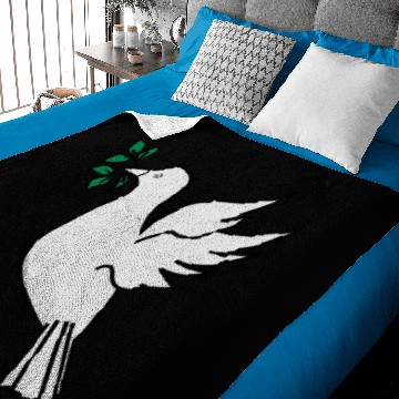 Discover Dove and olive branch 3 Baby Blankets