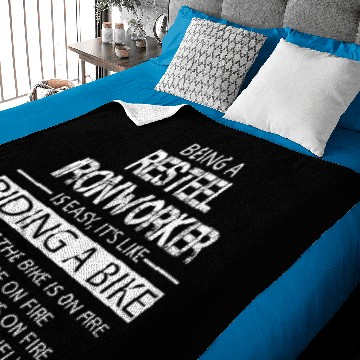 Discover Resteel Ironworker Baby Blankets