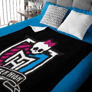 Discover Monster High Color Shield Baby Blankets