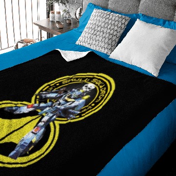 Discover Robotech Skull Leader VF-1S Baby Blankets
