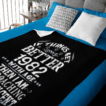 Discover IF THINGS GET BETTER WITH AGE-1982 Baby Blankets