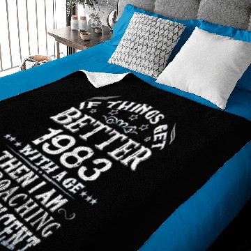 Discover IF THINGS GET BETTER WITH AGE-1983 Baby Blankets