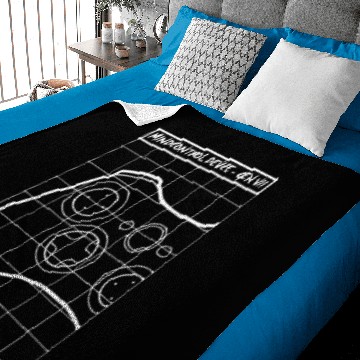 Discover Gamer Mind Control Baby Blankets