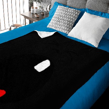 Discover Yawning Smiley Face Baby Blankets