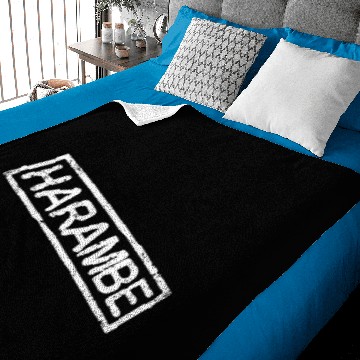 Discover Harambe Rip Baby Blankets