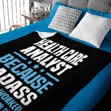 Discover Health Care Analyst Baby Blankets