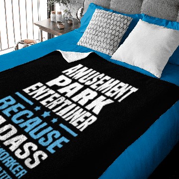 Discover Amusement Park Entertainer Baby Blankets