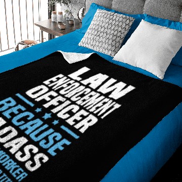Discover Law Enforcement Officer Baby Blankets