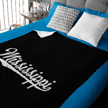 Discover Mississippi Baby Blankets