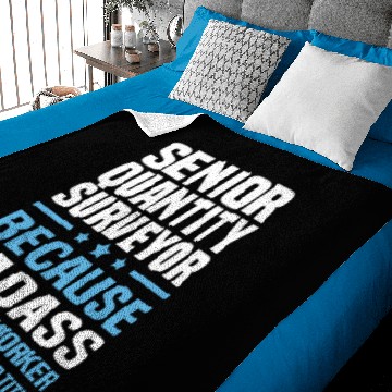 Discover Senior Quantity Surveyor Baby Blankets