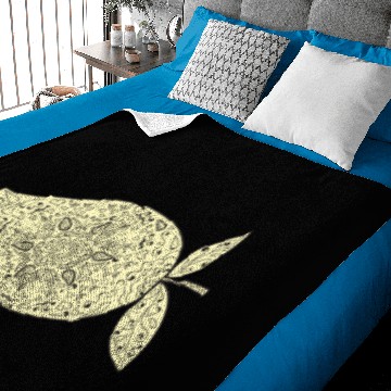 Discover Juicy Mango Fruit Mandala Baby Blankets