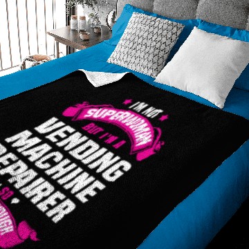 Discover Vending Machine Repairer Baby Blankets