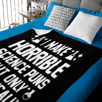 Discover Science Puns Baby Blankets