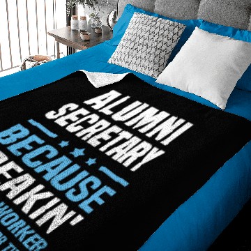 Discover Alumni Secretary Baby Blankets