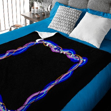 Discover celestial frame Baby Blankets