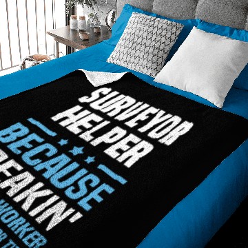 Discover Surveyor Helper Baby Blankets